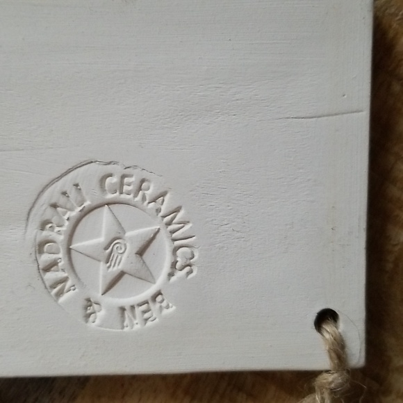 Ben & Nadrali Ceramic Plaque - Picture 10 of 10